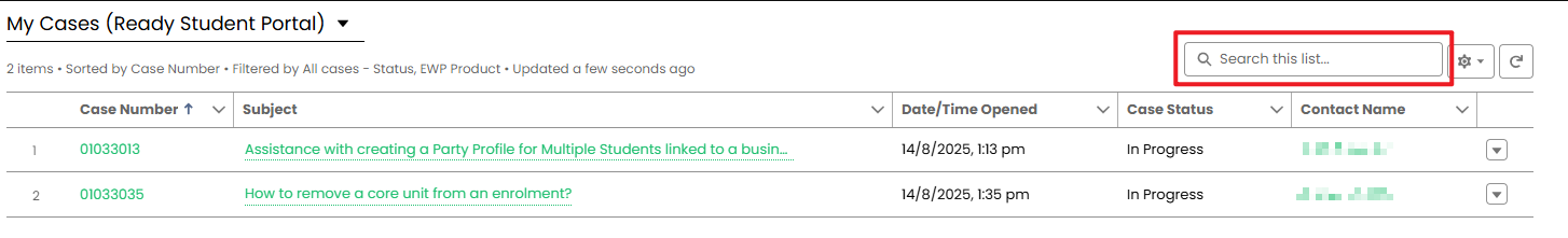 How to Manage your Support Case