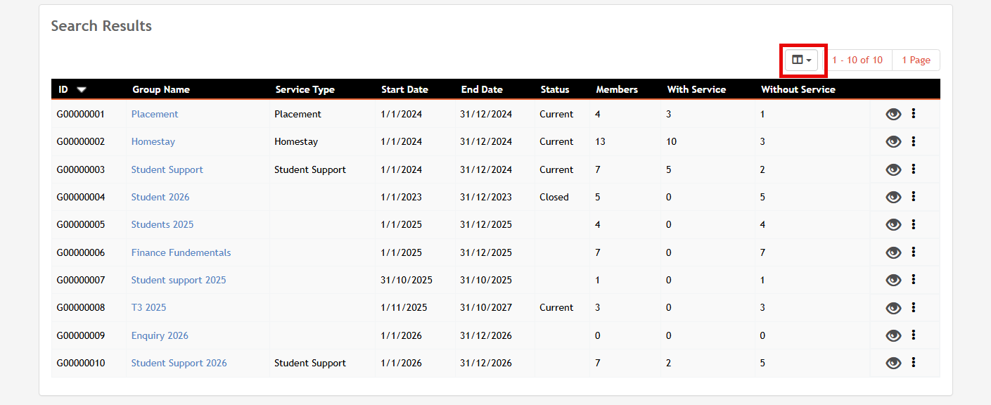 Group List