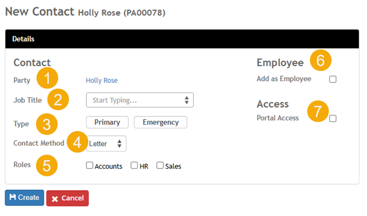 Company Contacts